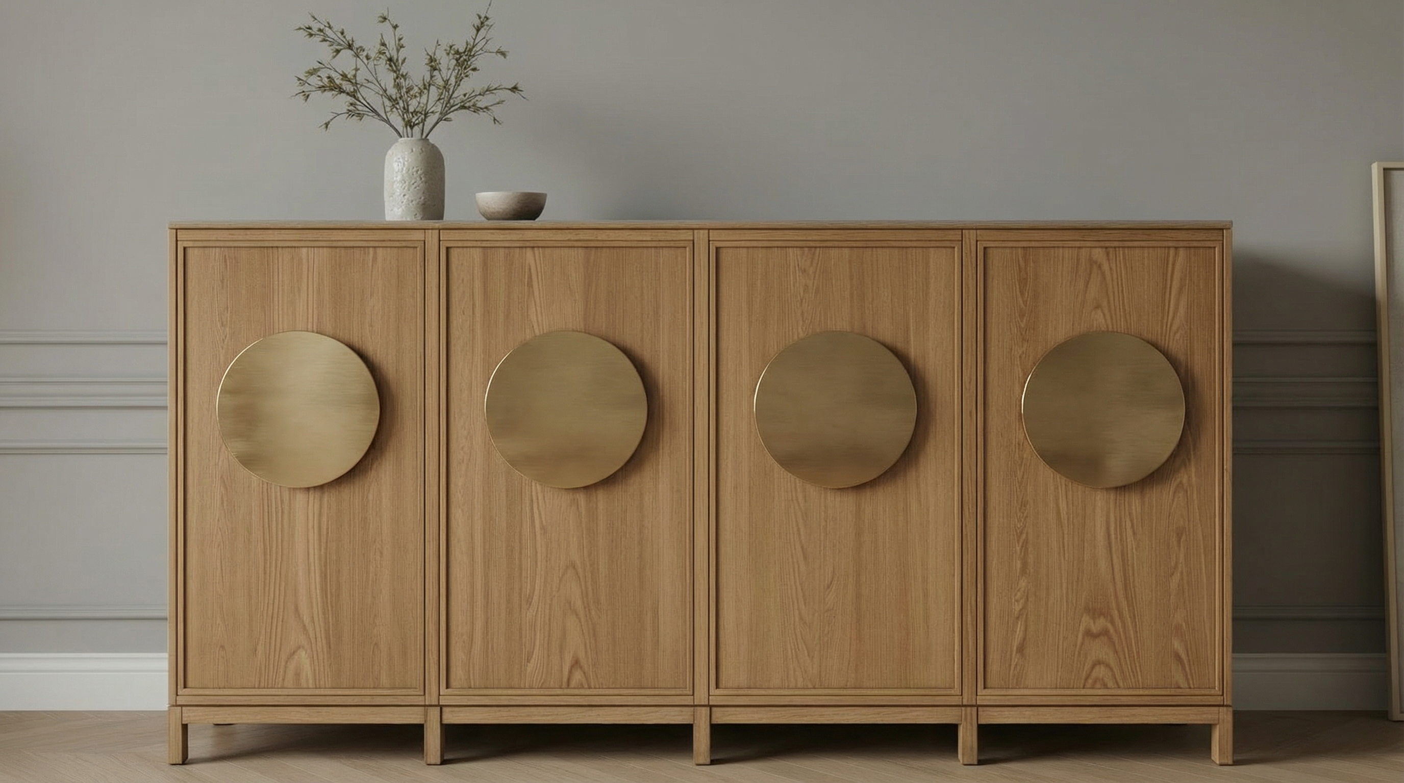 Bespoke wooden sideboard – handcrafted luxury furniture – Chris Cimer – UK, Poland, Europe